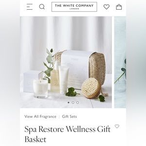 The White Company London - Spa Restore Wellness Basket